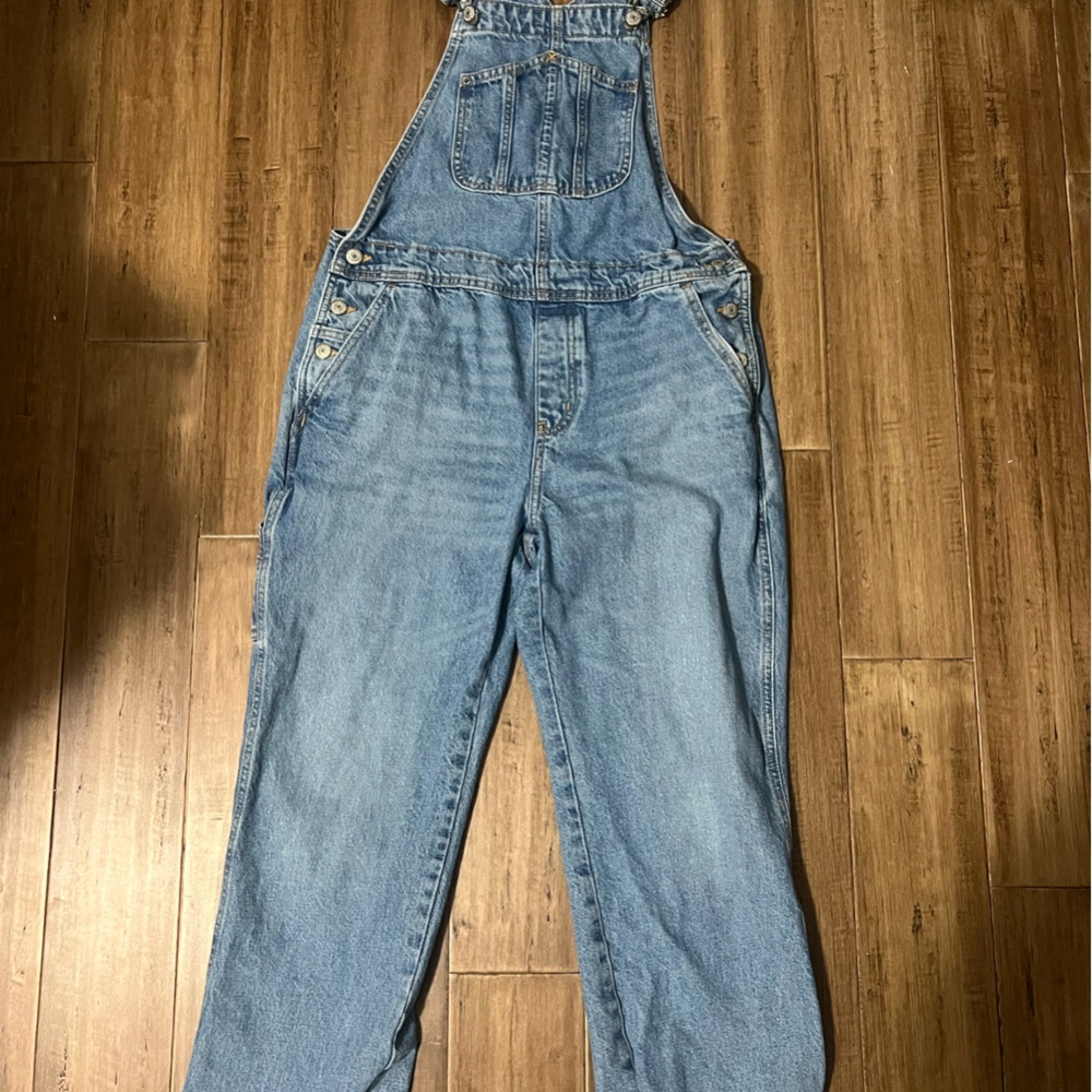 Blue Denim Overalls